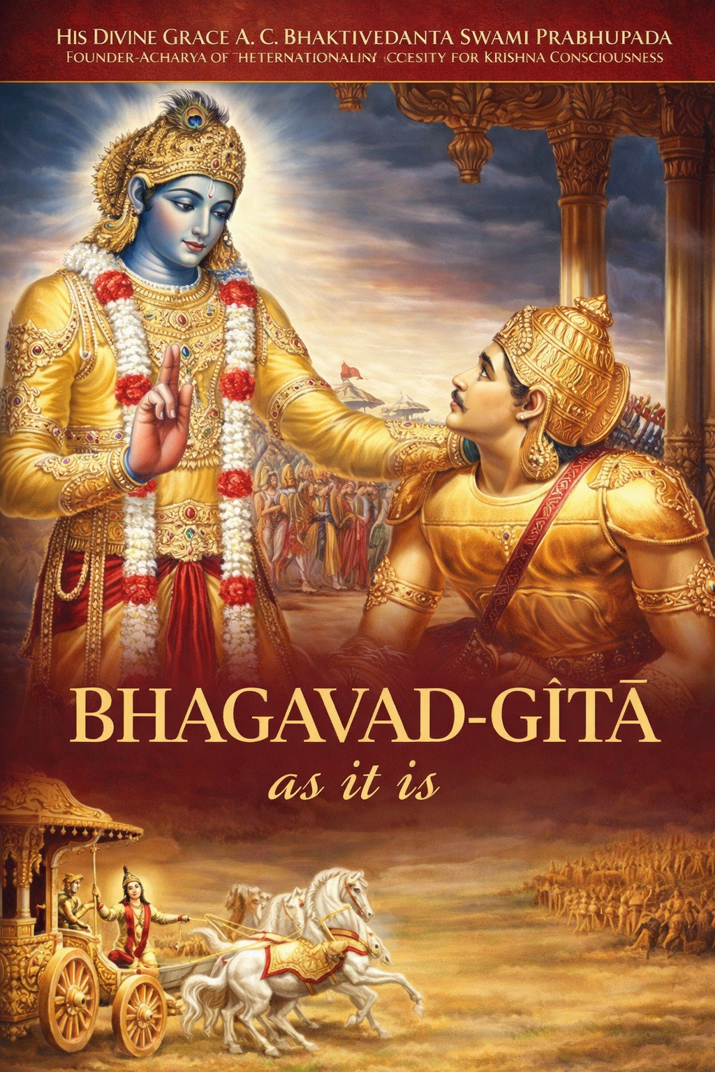 Bhagavad Gita Book Cover