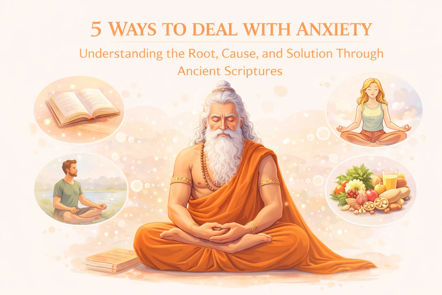 5 Ways to Deal With Anxiety Naturally (Based on Yoga, Ayurveda & Ancient Scriptures)