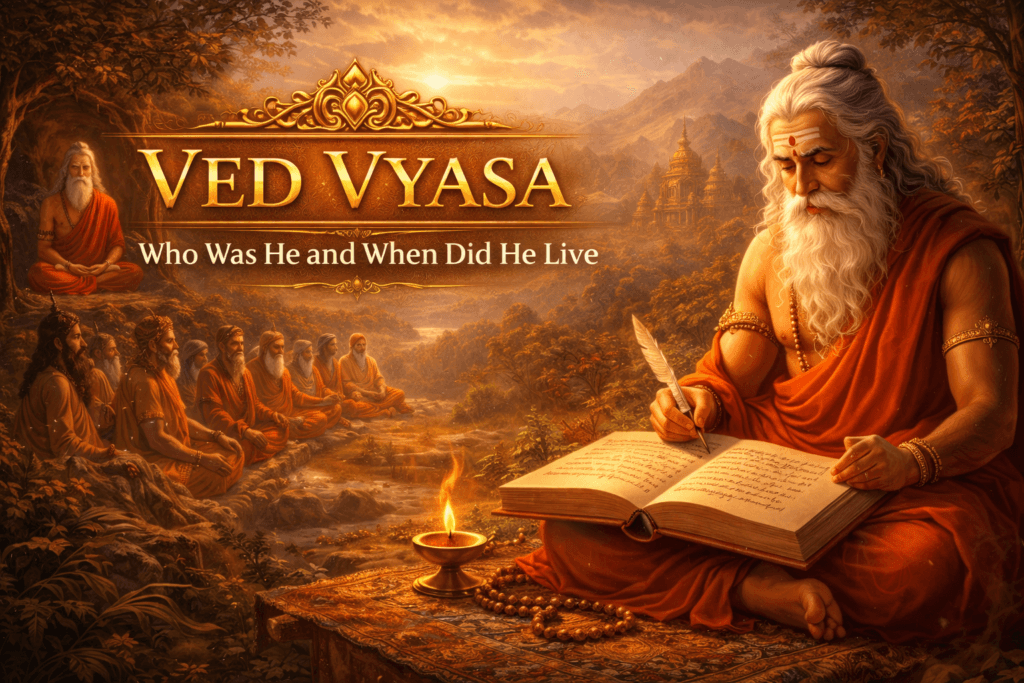 VED VYASA: LIFE, WORKS, AND HIS ROLE IN THE BHAGAVAD GITA