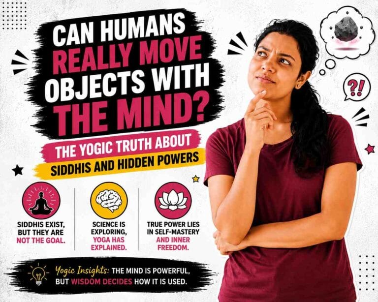 Can Humans Really Move Objects With the Mind? The Yogic Truth About Siddhis and Hidden Powers