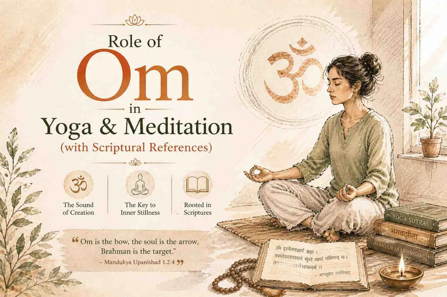 Role of Om in Yoga & Meditation (with Scriptural References)