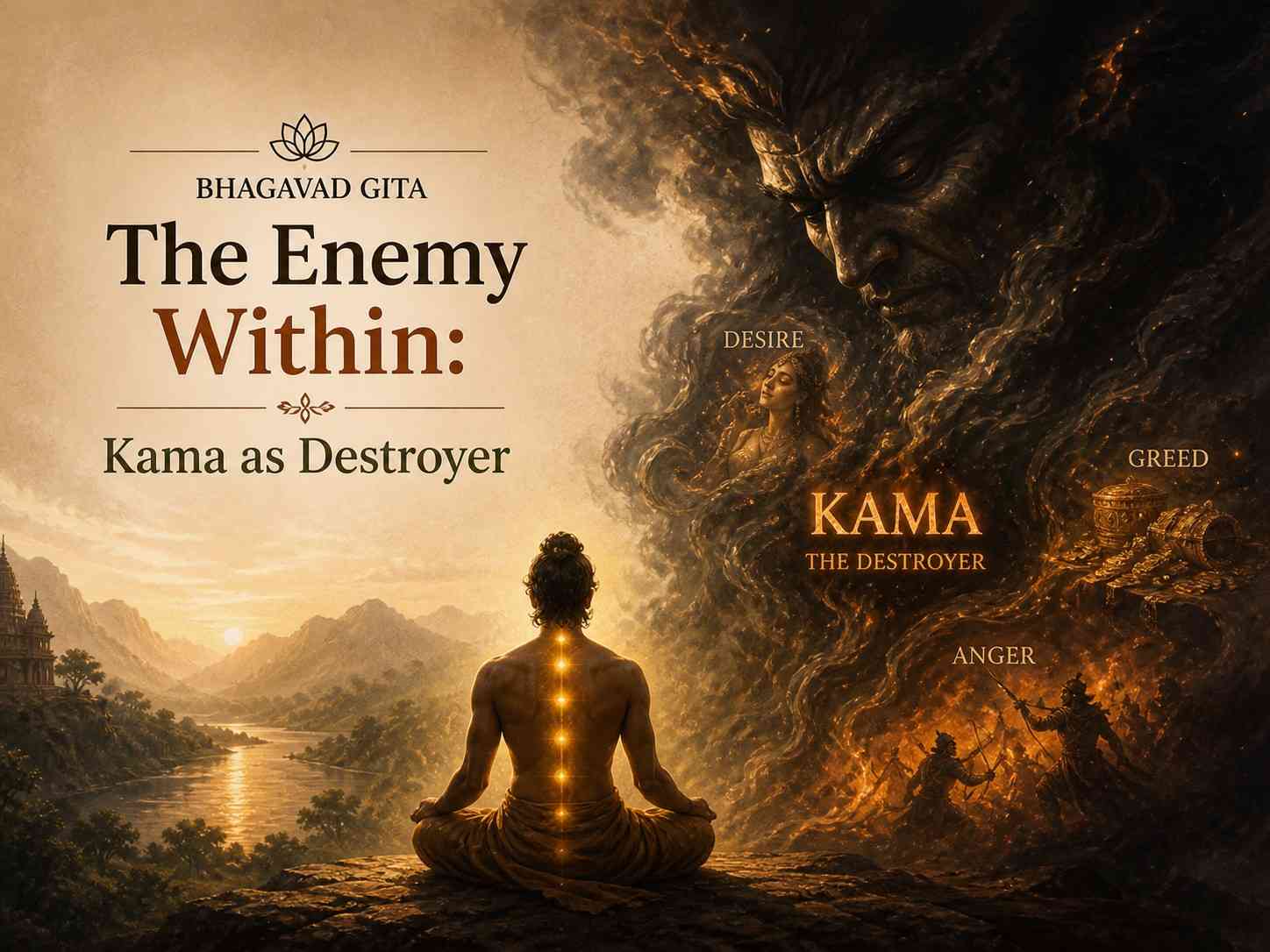 The Enemy Within: Kama as Destroyer