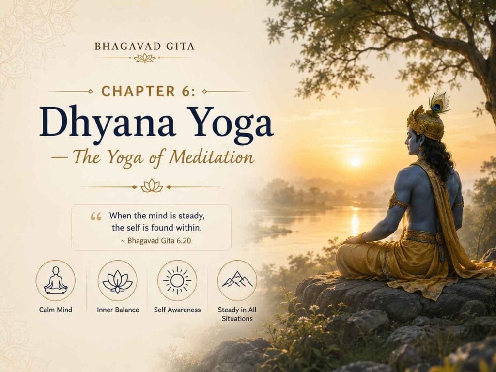 Dhyana yoga chapter 6 Bhagavad gita