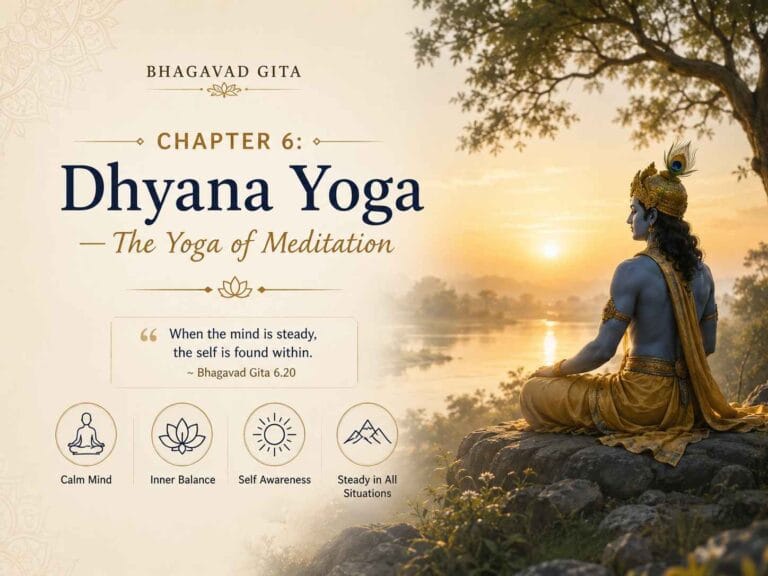 Dhyana yoga chapter 6 Bhagavad gita