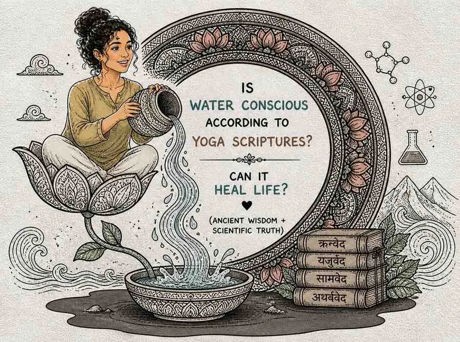 Is Water Conscious According to Yoga Scriptures? Can It Heal Life? (Ancient Wisdom + Scientific Truth)